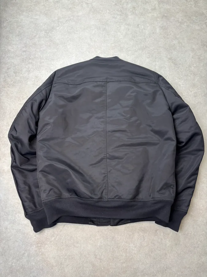 AW2018 Rick Owens Black Bomber Jacket - Image 5
