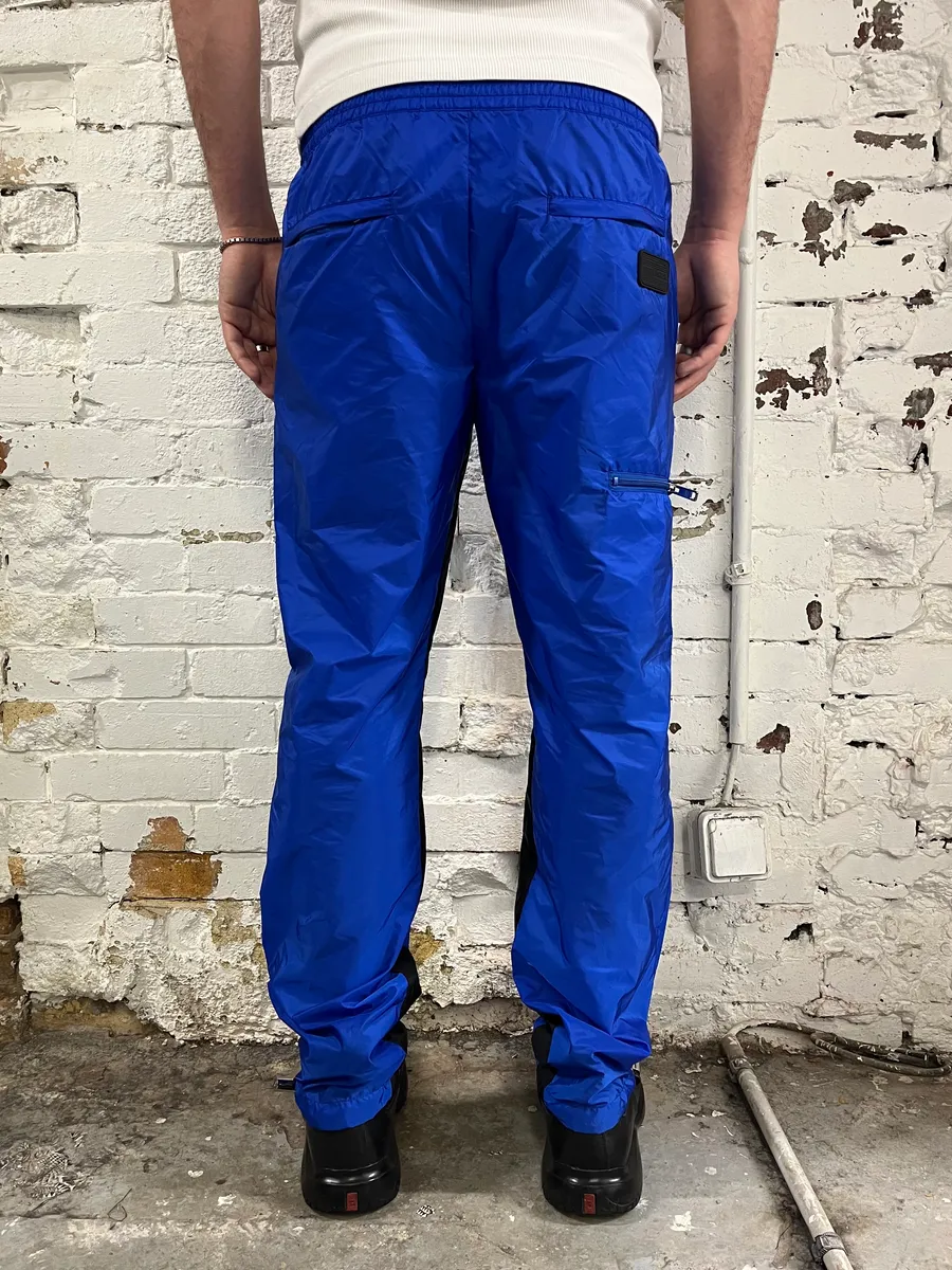 AW2019 Prada Electric Blue Nylon Pants - Image 4