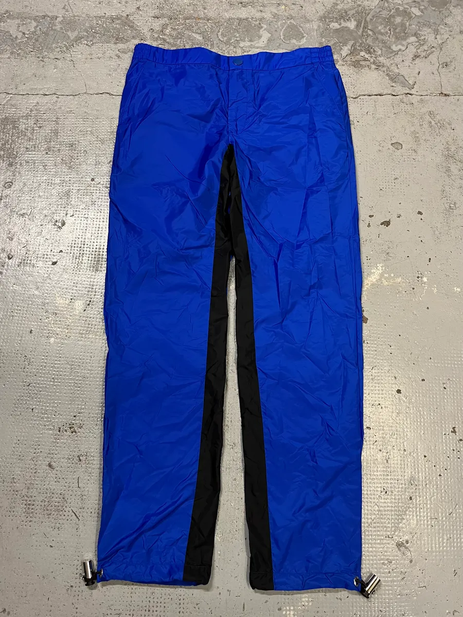AW2019 Prada Electric Blue Nylon Pants - Image 5