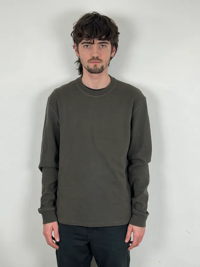 AW2020 Bottega Veneta Brown Classy Waffled Sweater - Image 2