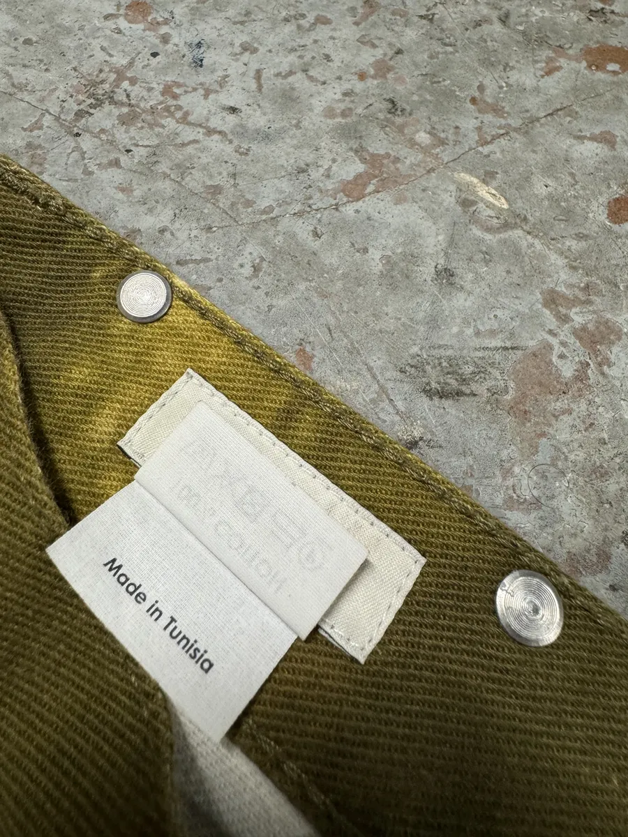 AW2020 Dries Van Noten Tiger Gold Pants - Image 13