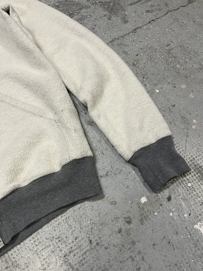 AW2020 Rick Owens Grey Zip-Up Sweater - Image 5