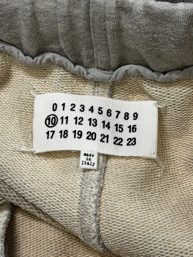 AW2021 Maison Margiela Grey Zip Jogger Pants - Image 14