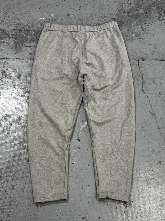 AW2021 Maison Margiela Grey Zip Jogger Pants - Image 5