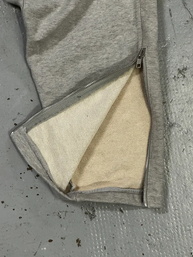 AW2021 Maison Margiela Grey Zip Jogger Pants - Image 9