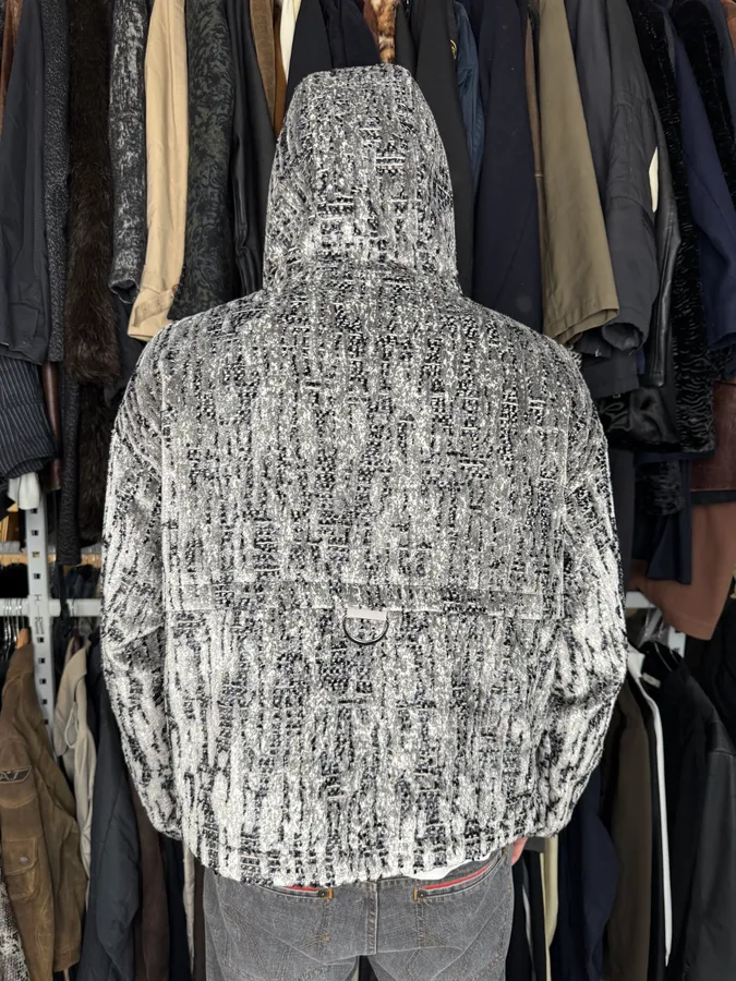 AW2022 Emporio Armani Elevated Scars Grey Cargo Jacket - Image 5