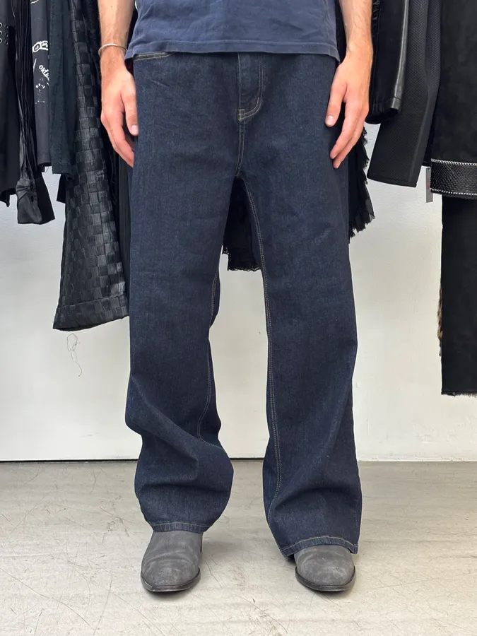 AW2022 Givenchy Raw Brut Denim Jeans