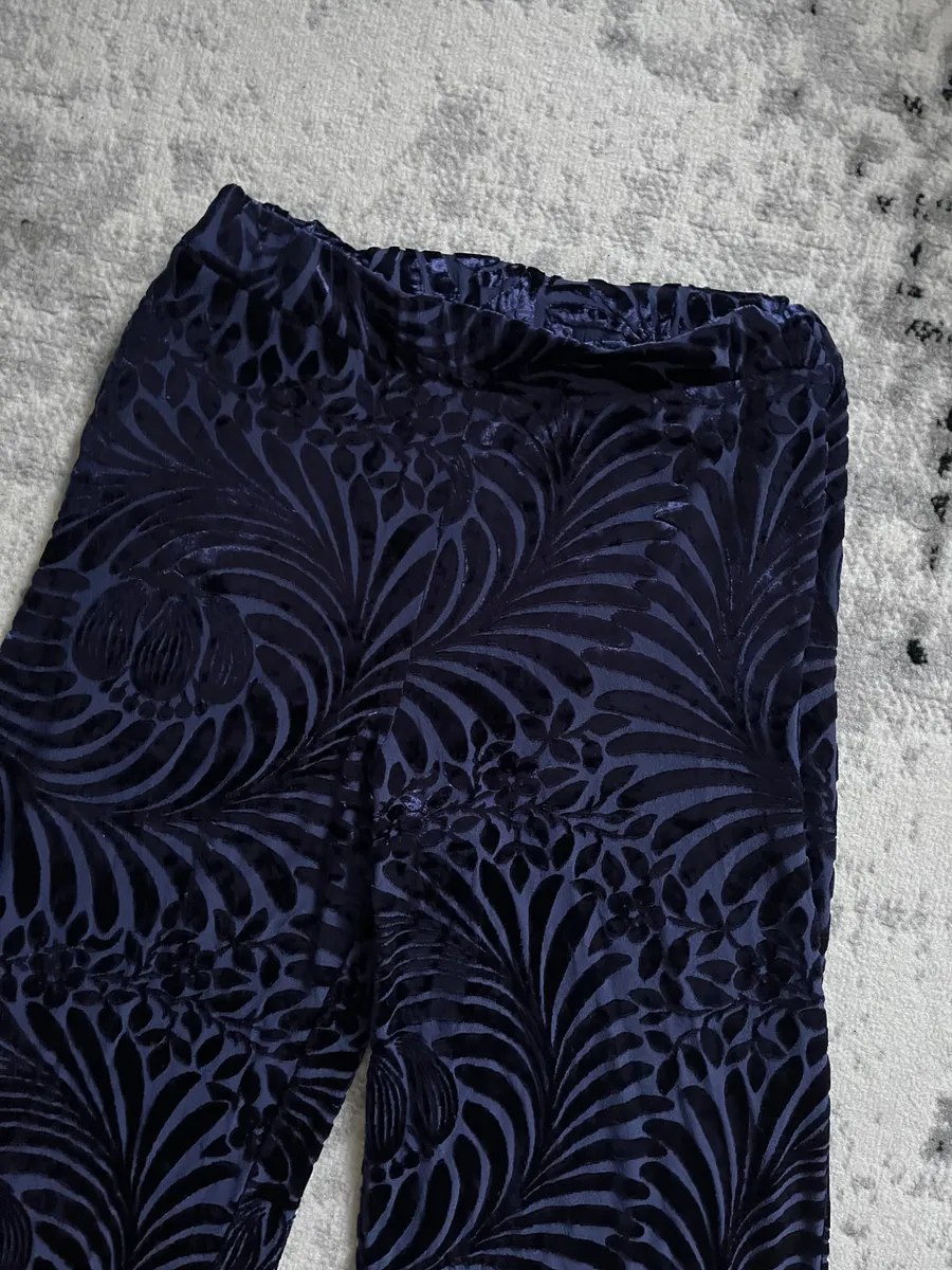 AW2022 Jil Sander Velvet Trouser Marine - Image 4