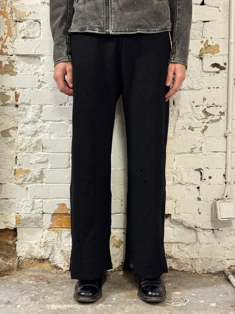 AW2023 Maison Margiela Black Cozy Trousers Jogging - Image 2