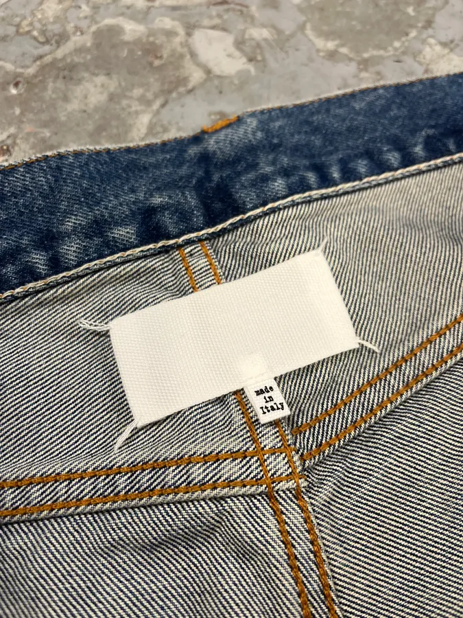 AW2023 Maison Margiela Blue Signature Denim Jeans - Image 10