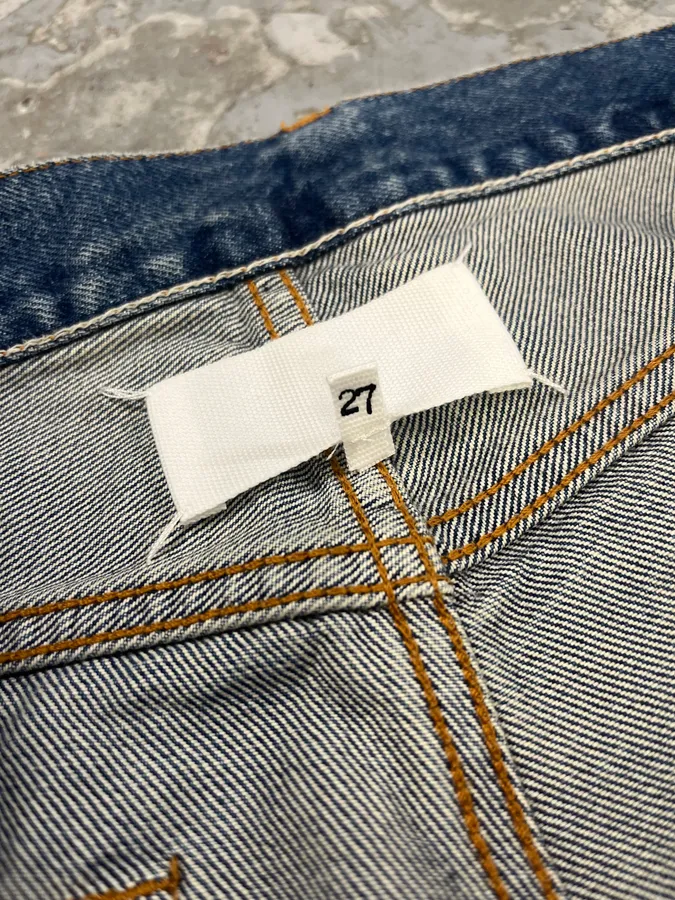 AW2023 Maison Margiela Blue Signature Denim Jeans - Image 11