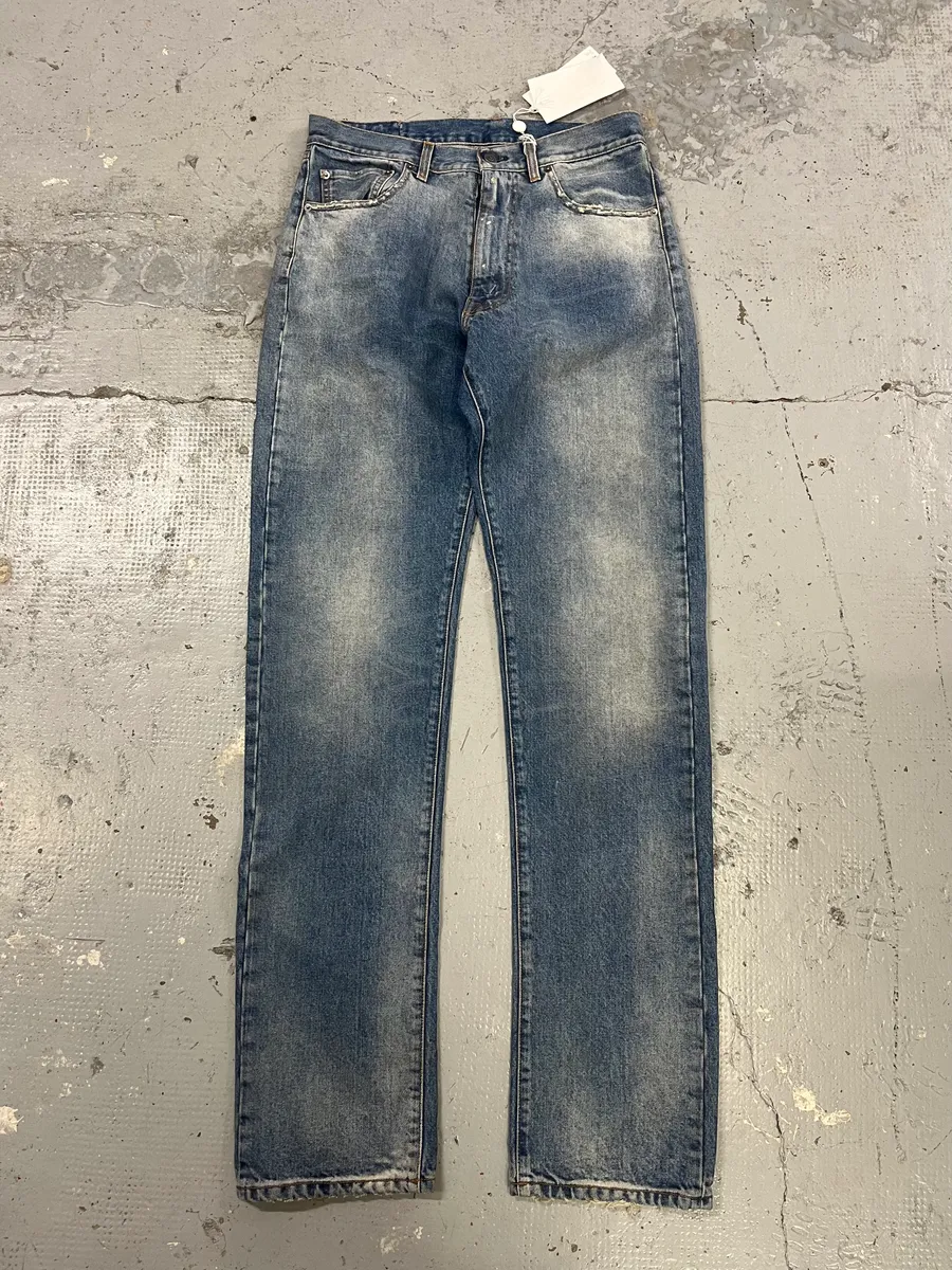 AW2023 Maison Margiela Blue Signature Denim Jeans - Image 2