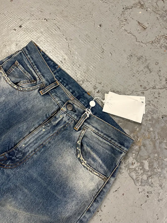 AW2023 Maison Margiela Blue Signature Denim Jeans - Image 6