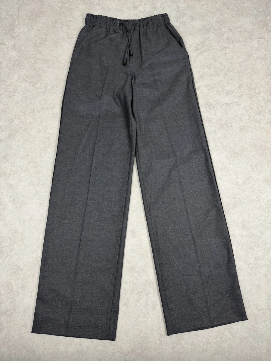 AW2023 Maison Margiela Grey Tailored Pants - Image 2