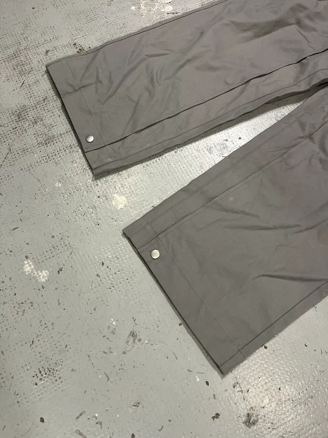 AW2023 Yohji Yamamoto Y3 Grey Tactical Pants - Image 7
