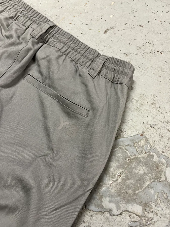 AW2023 Yohji Yamamoto Y3 Grey Tactical Pants - Image 9