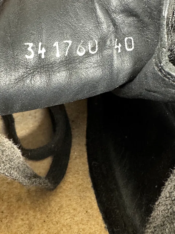Balenciaga Arena Black High Leather Sneakers - Image 6