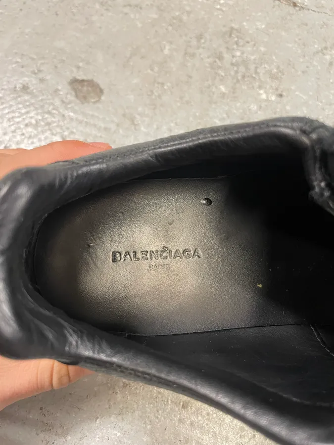 Balenciaga Arena Black Low Leather - Image 10