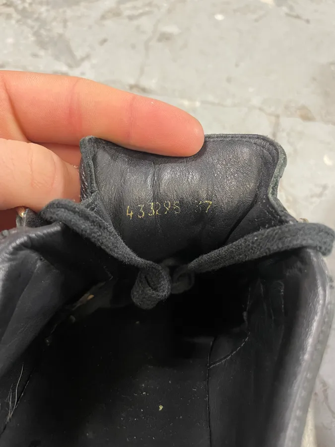 Balenciaga Arena Black Low Leather - Image 9