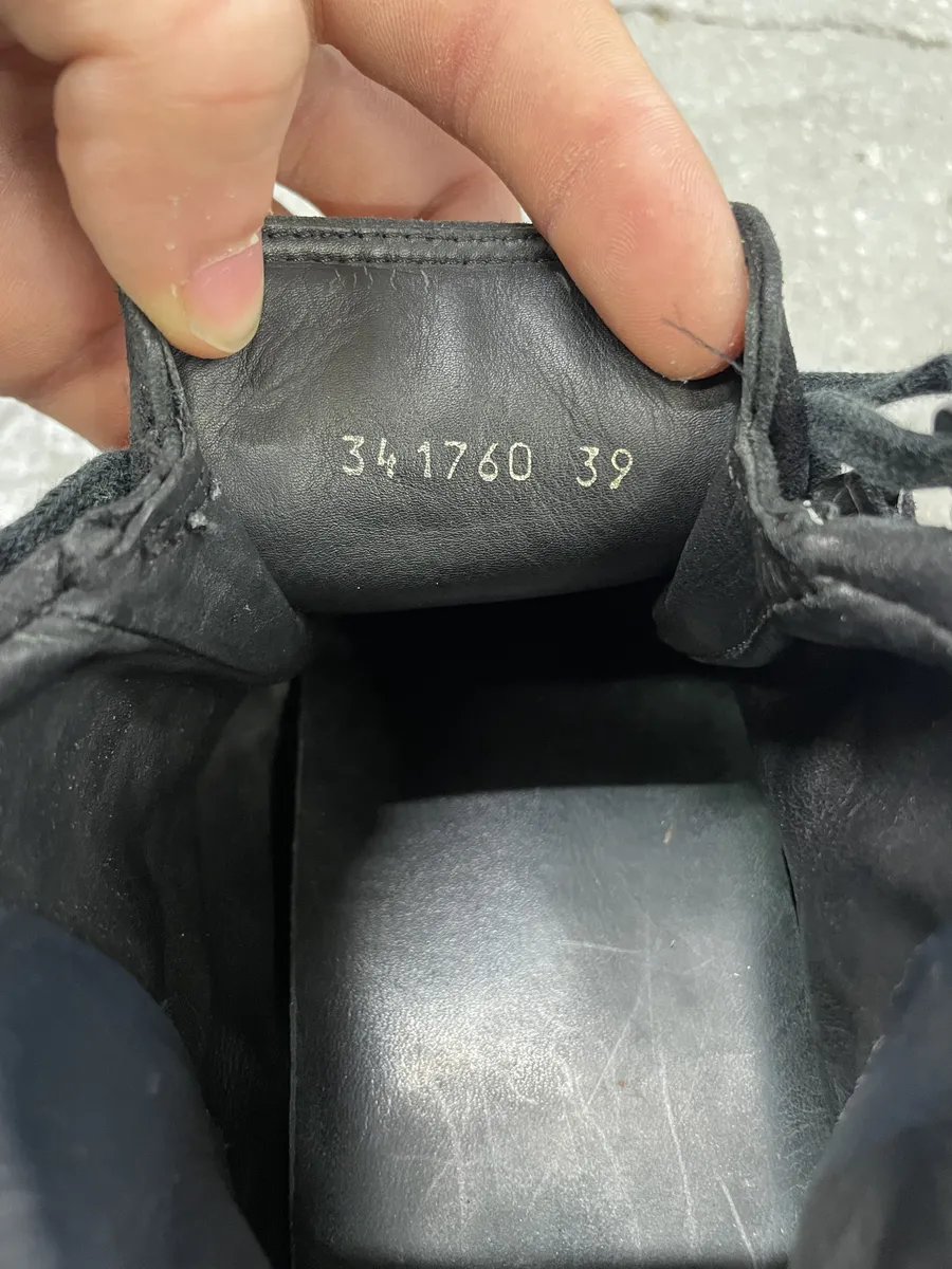 Balenciaga Arena High Black Suede Leather Sneakers - Image 7