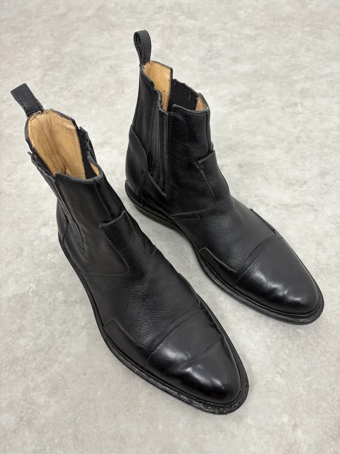 Balenciaga Avant-Garde Black Contemporary Boots - Image 4