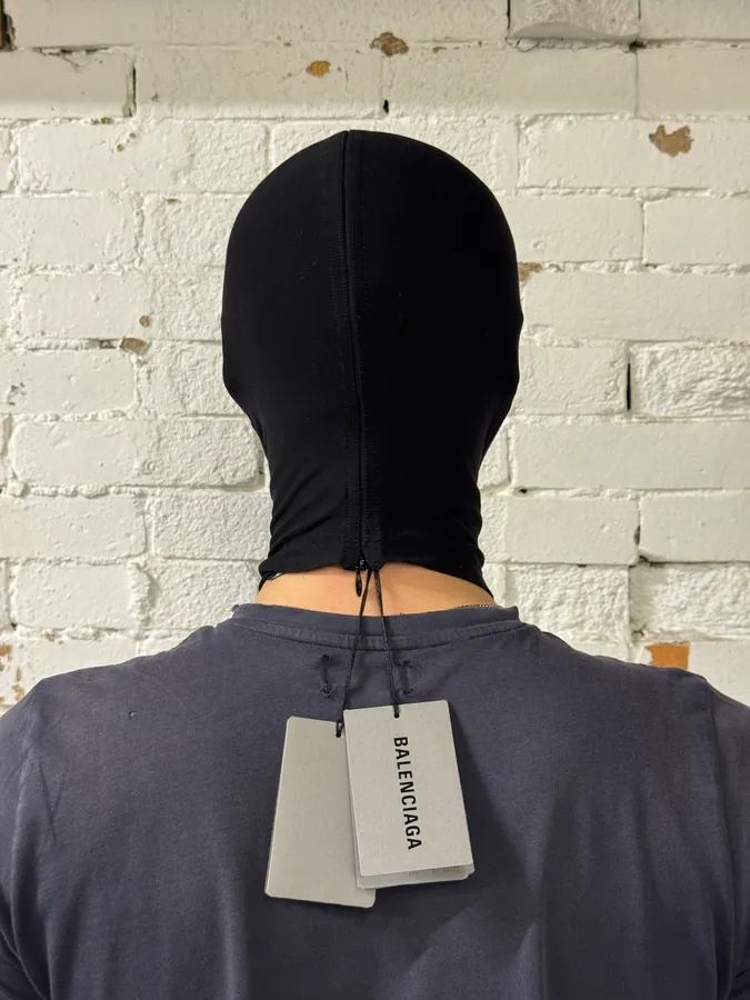 Balenciaga Black HEAD MASK - Image 3