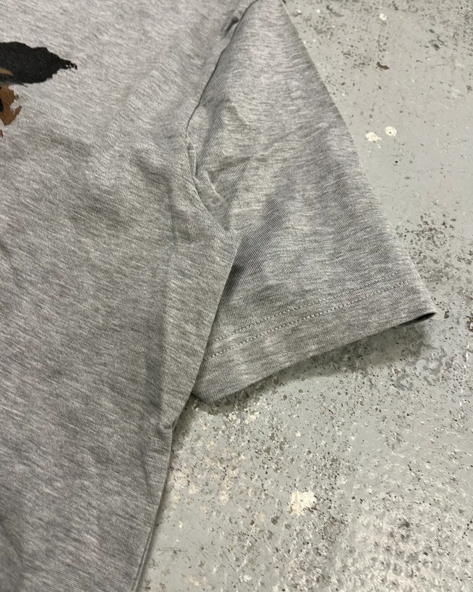 Balenciaga Grey Wolf Graphic T-Shirt - Image 7