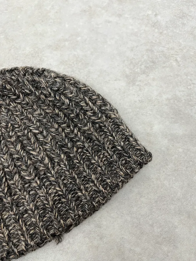 FW2004 Balenciaga Grey Wool Beanie - Image 3