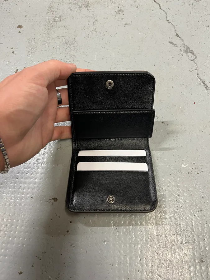 Balenciaga Leopard Print Leather Wallet - Image 7