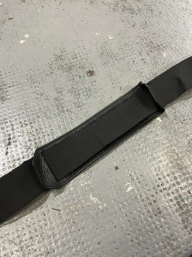 Balenciaga Moto Black Leather Crossbody Bag - Image 5