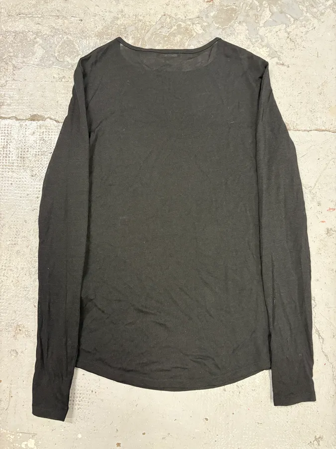 Balmain Black Buttoned Longsleeves - Image 3