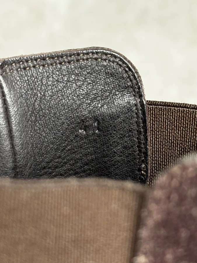 Bottega Veneta Brown Suede Leather Boots - Image 7