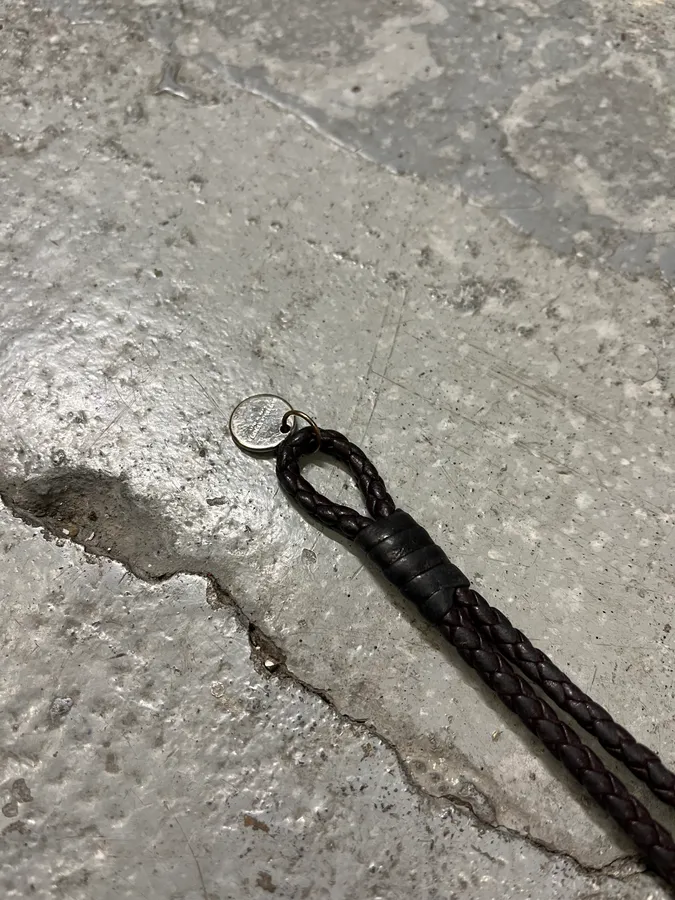 Bottega Veneta Obscure Leather Armband Bracelet - Image 5
