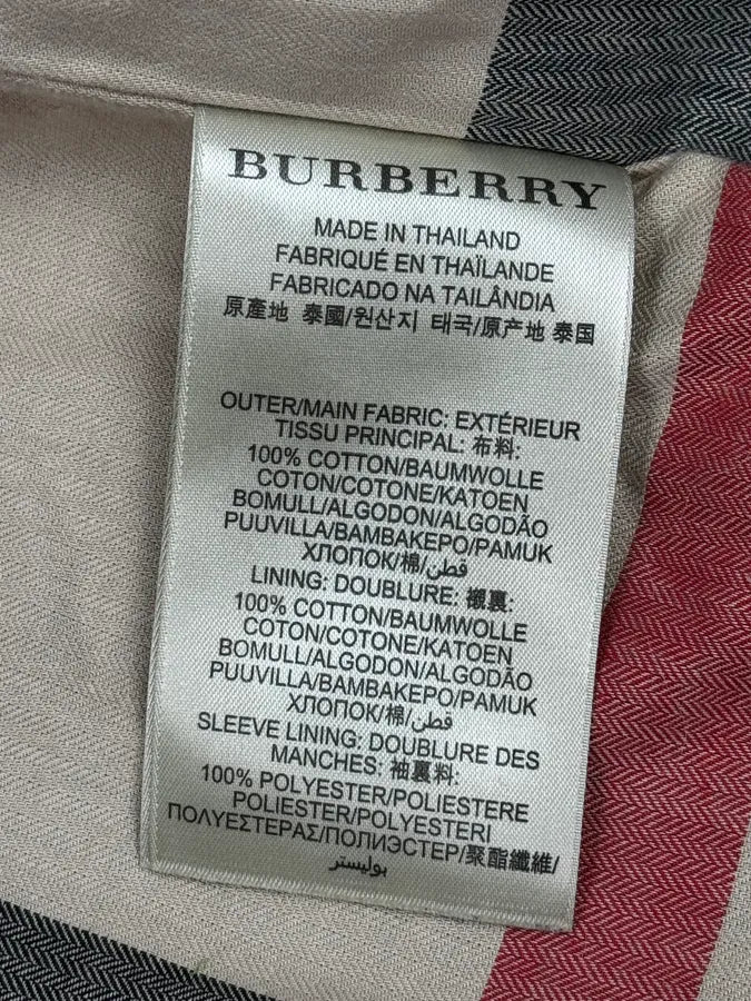 Burberry Black Minimalist Classy Jacket - Image 10