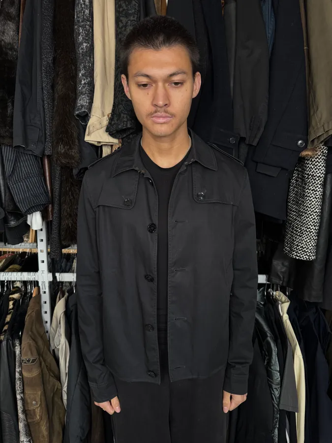 Burberry Black Minimalist Classy Jacket - Image 2