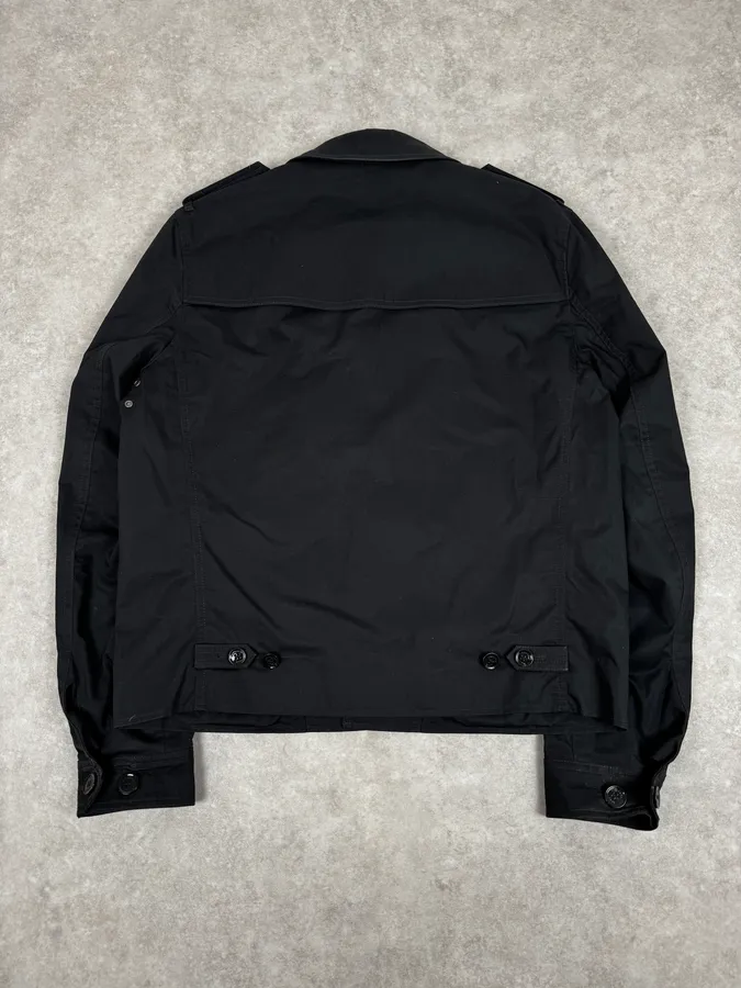 Burberry Black Minimalist Classy Jacket - Image 4
