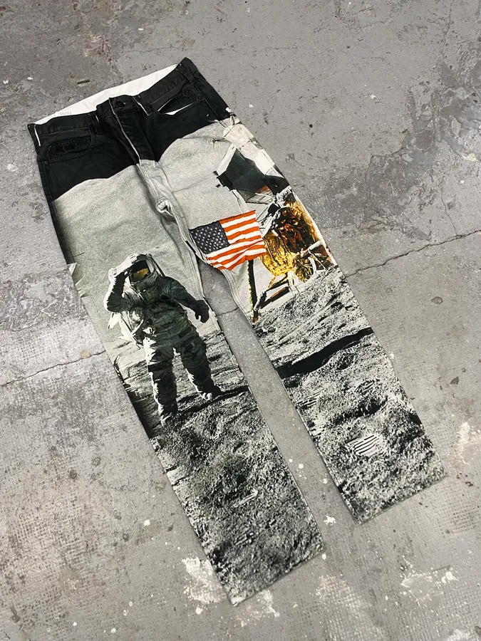 Calvin Klein by Raf Simons Astro Moon Pants - Image 4