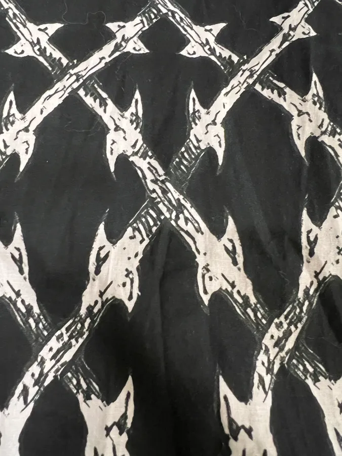Cavalli Black & White Contemporary Agressive Shirt - Image 3