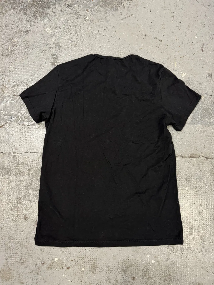 Cavalli Obscure Blue Tiger Black T-Shirt - Image 2