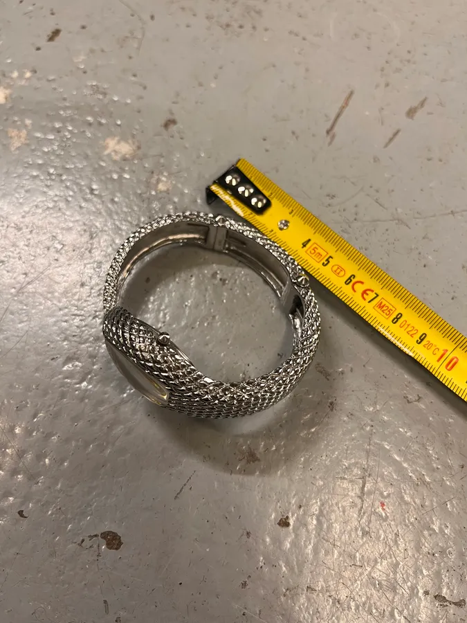 Cavalli Silver Steel Grey Cobra Snake Watch - Image 6