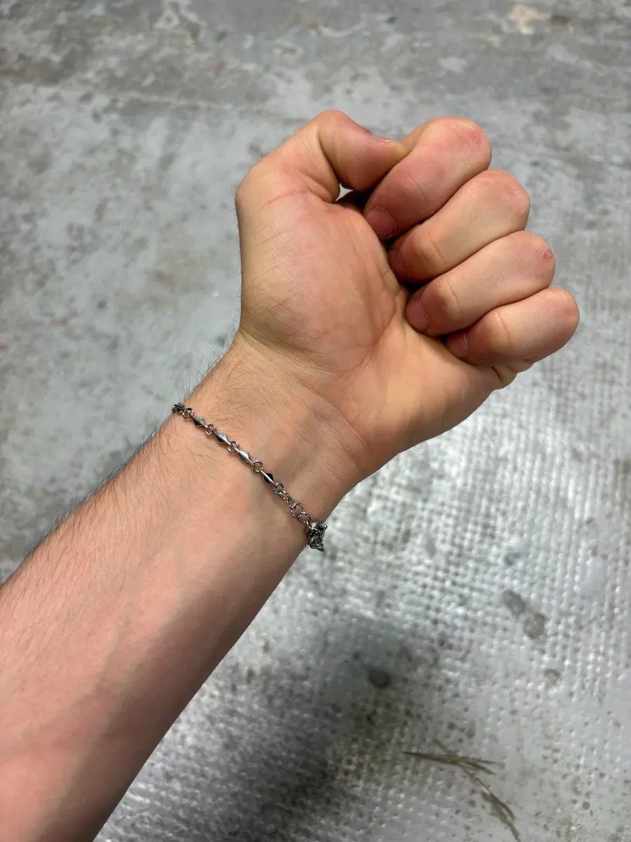 Cavalli Snake Stainless Steel Chain Bracelet - Image 6