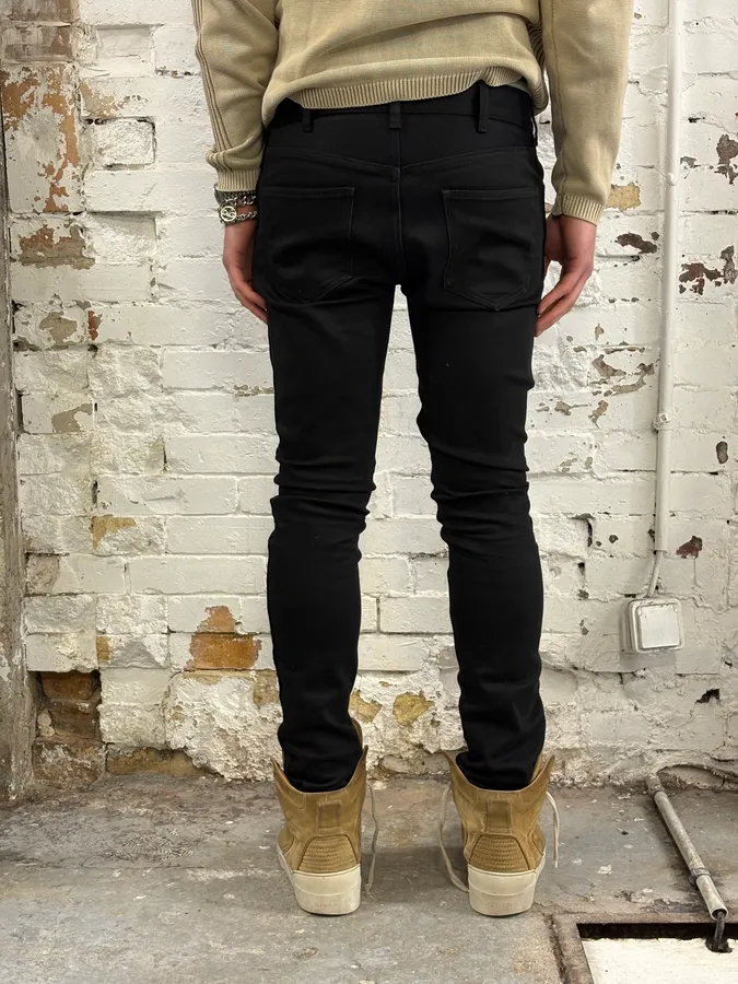 Celine Black Slim Denim Jeans - Image 4