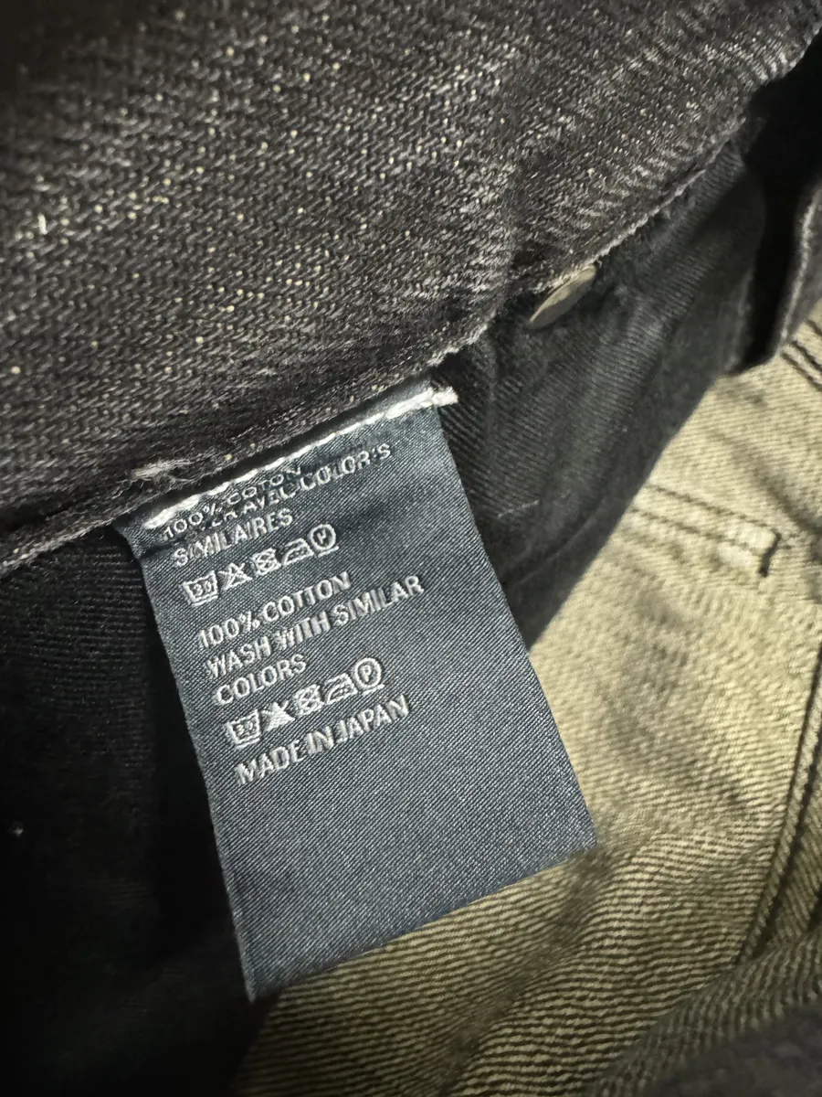 Celine Japan Eroded Grey Raw Denim Jeans - Image 9