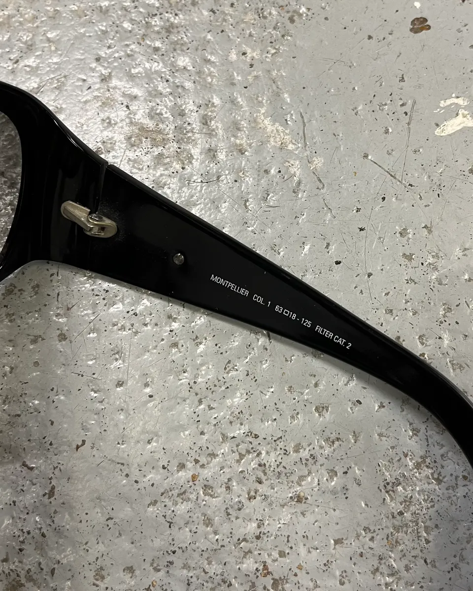 Cesare Paciotti Black Acetate Dagger Sunglasses - Image 10