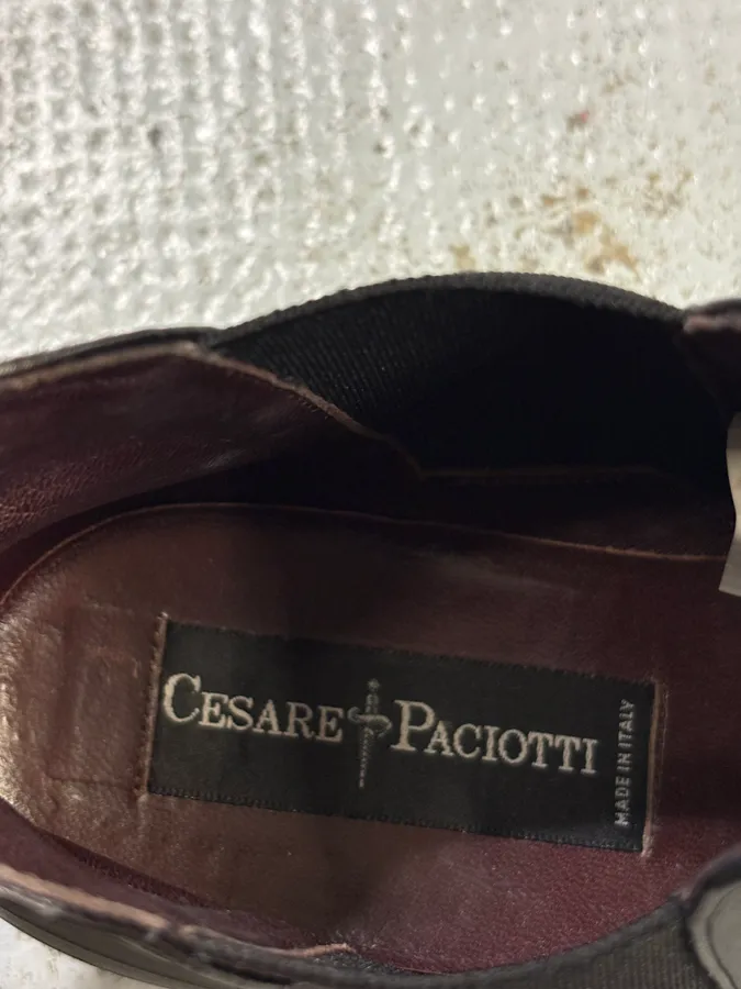 Cesare Paciotti Black Leather Chelsea Boots - Image 10