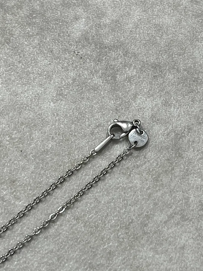 Cesare Paciotti Silver Metal Sword Pendant Necklace - Image 6