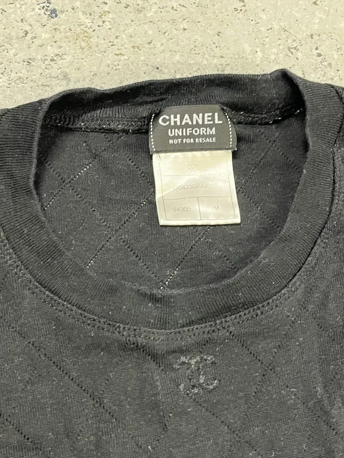 Chanel Black Minimalist Longsleeve - Image 8