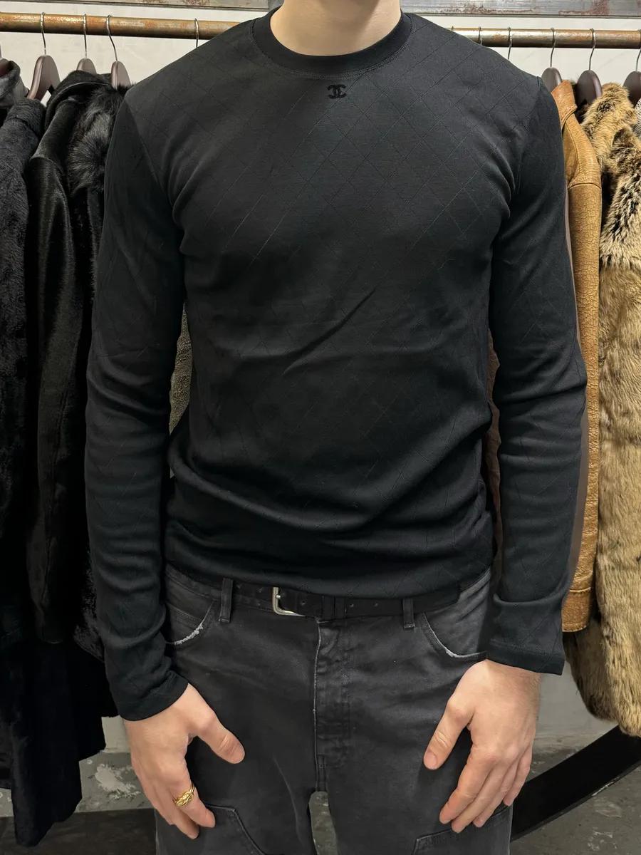 Chanel Black Uniform Longsleeves - Image 2