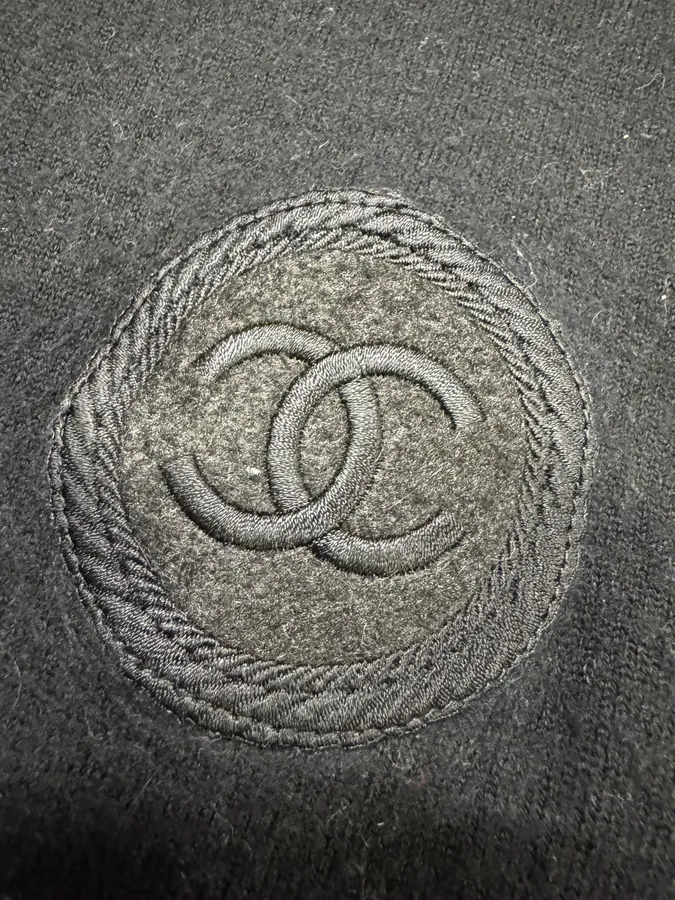 Chanel Black Zip-Up Uniform Sweater - Image 5