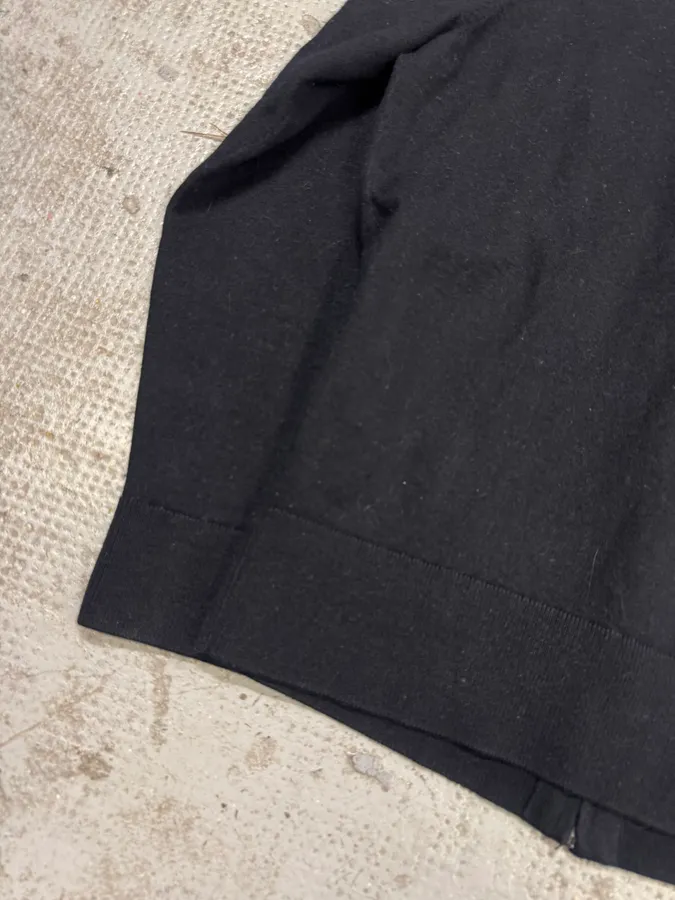 Chanel Black Zip-Up Uniform Sweater - Image 7